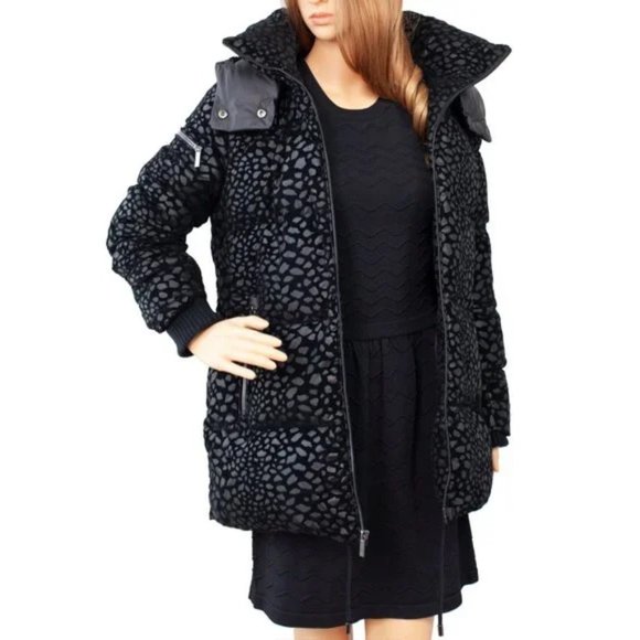 DVF Diane Von Furstenberg Down Puffer Jacket XS Coat - Picture 2 of 8